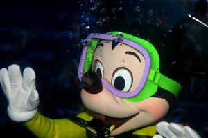 Mickey mergulhador! Fofo demais!!