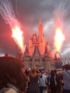 Show de fogos no Magic Kingdom!